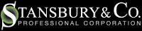 Extra-small dark logo for Stansbury & Company, chartered accountants in Hamilton, Ontario